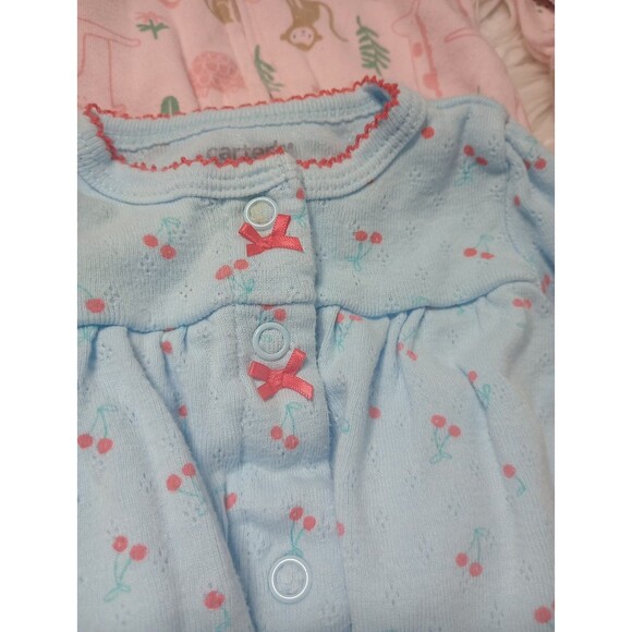 Used 12pcs baby girl clothes NB lot Long Sleeve One Piece OUTFIT multicolor - Picture 11 of 11